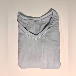 Women’s Light Blue V-Neck Sweater